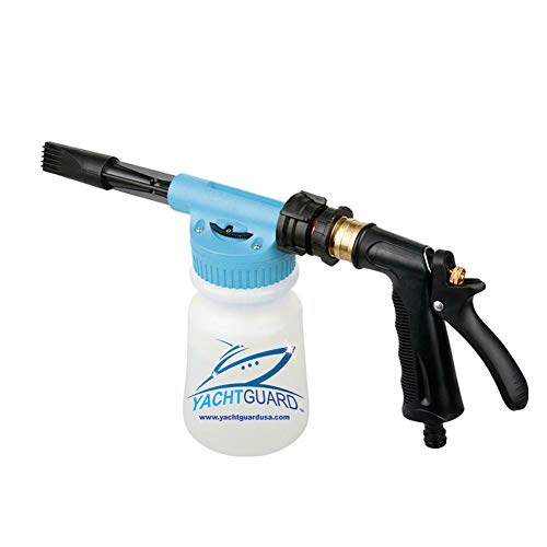 YachtGUARD Foam Gun  Foam Cannon Soap Dispenser with Adjustable Hose Nozzle for Boat Care, Boat Cleaner Products and Car Detailing on Trucks and RVs
