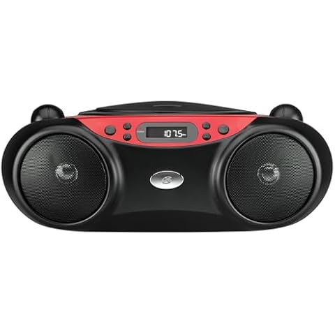 GPX Portable Top-Loading CD Boombox Cover