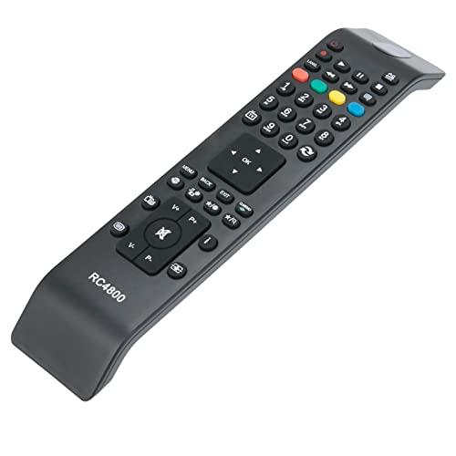 VINABTY RC4800 Remplacement Remote Control fit for Bush JMB Digihome JVC TV LT-40TW51J LED19134HD LED19134HDDVD LT-40DG51J LT-32C345A LT-32C346A TECH24HDLEDDVD 40DLEDFHDBMS 49278FHDDLED DLED32165HD - Image 2