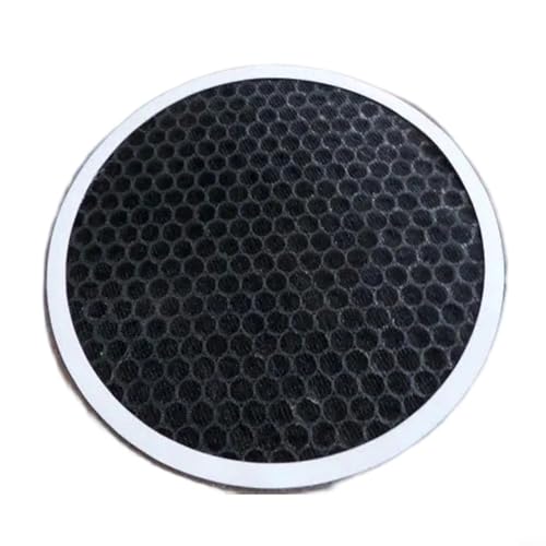 TONIXY Elemento de filtro de aire de tubo de PVC con HEPA compuesto y capas de carbón activado para eliminar humo, polvo y humos desagradables (59 mm)