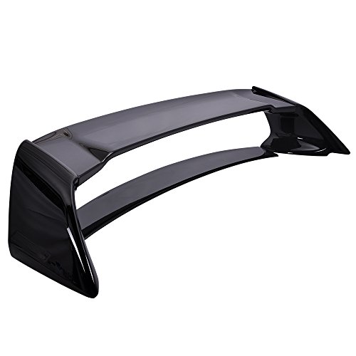 Pre-Painted Trunk Spoiler Compatible With 2006-2011 Honda Civic Sedan, Abs Painted Crystal Black Pearl #Nh731P Trunk Boot Lip Wing Deck Lid By Ikon Motorsports, 2007 2008 2009 2010 #TOP3