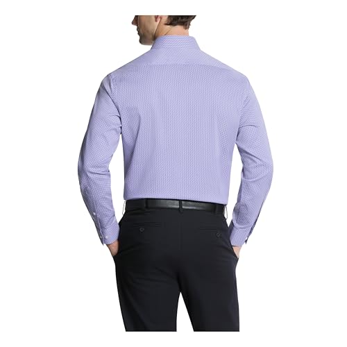 Image of Van Heusen Men's Dress Shirt Fitted Everyday Defense Stretch
