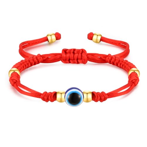 Pulseras de cuerda roja de la suerte un regalo de protección para hijo o hija en cumpleaños