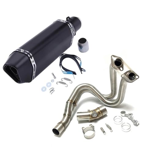 JSRCDWD(のみ) バイク用エキゾーストパイプ に適合するER6N用 に適合するER6F用 に適合するZ650用 に適合するヴェルシス650 2012-2018用 マフラーリンクパイプ エスケープチューブ(カラー4)