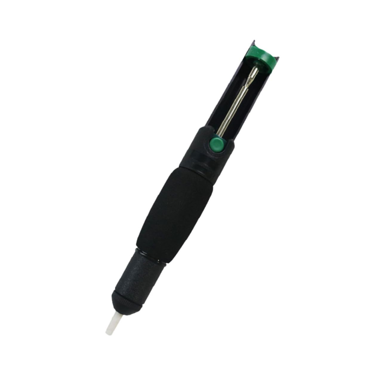 MUCKLILY Solder Removal Tool Tin Extractor Desoldering Vacuum Pump Solder Suction Tool Suckers Vacuum Desoldering Tool Engineer Solder Sucker Solder Sucker Tool Desoldering Sucker Black