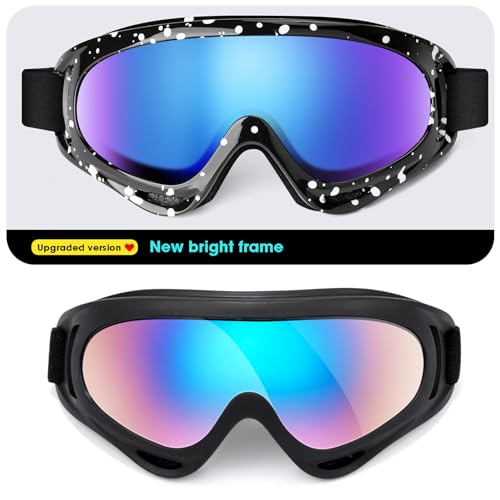 Lunettes de ski et snowboard pour des vacances aux sports d'hiver en famille - 2