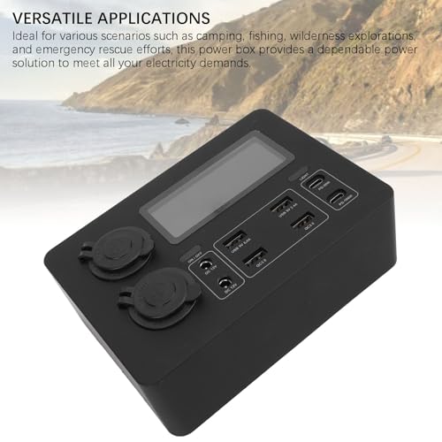 Mini Caja de Energía DC12V portátil estación de carga multifuncional ligera 2