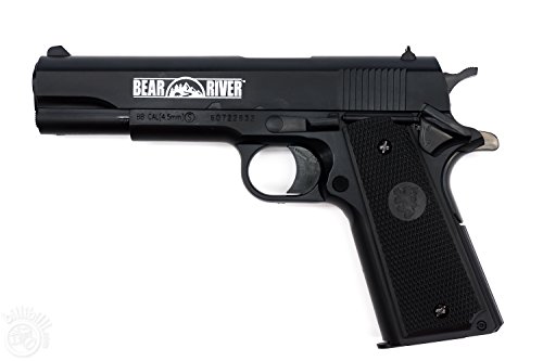 Barra 1911 Bb Gun Kit, Spring Powered Air Rifle, Bb Pistol, Bb Guns For Kids & Adults, Includes Gel Target And Ammo (250 Bbs), 200 Fps.177 Cal Bb Pellets, Large Magazine, No Co2 Needed #TOP3