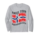 Angel Tour Norwegen 2024 Angelteam Karpfen Angelausflug Langarmshirt