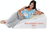 Relax Home Life - Foam Bed Wedge Bamboo Pillow Replacement Cover ONLY - Designed to Fit Only Relax Home Life Wedge Pillows (30.5