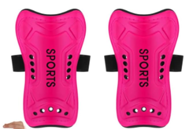 Amazon | Rooks(ルークス) ピンク すね当て サイズ S (3~5歳) と L (6 