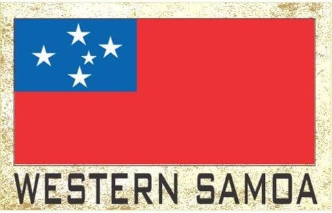 Vista 16 de Imanes para frigorífico con bandera - Americas GRP 2 (paquete de 1, País: Samoa Americana)