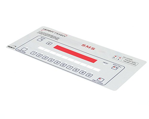 Henny Penny Autocollant 50624, 8 têtes, KFC, 43,2 cm de hauteur, 27,9 cm de largeur, 20,3 cm de longueur.