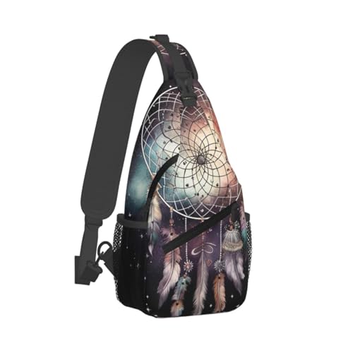 Pequeña mochila tipo crossbody para senderismo unisex