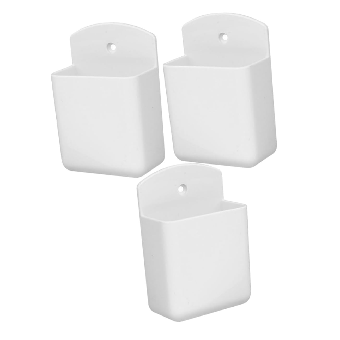 PRETYZOOM 12 Piezas Colgador De Control Remoto Montado Titulares Soporte para Control Remoto Junto a La Cama Portalápices Colgante Soporte Remoto para Montaje En Pared El Plastico