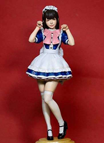 Figura de resina escala 1:12 Modern Girl sin base miniatura 1