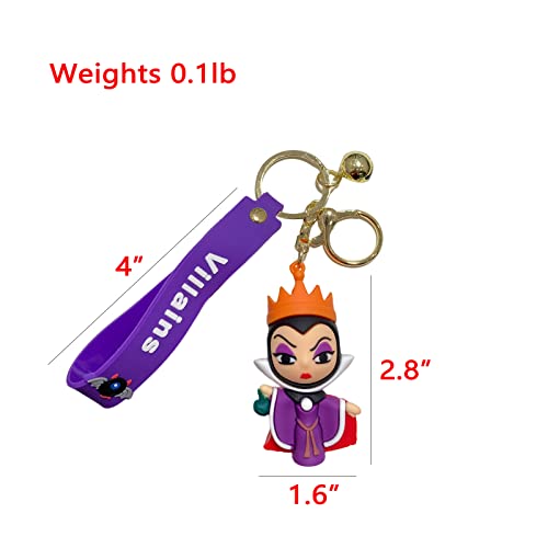 Booinxaa Silicone Keychain Women Men Boy Girl Cute Cartoon Keychains For Bag Purse Party Favor Gifts #TOP1