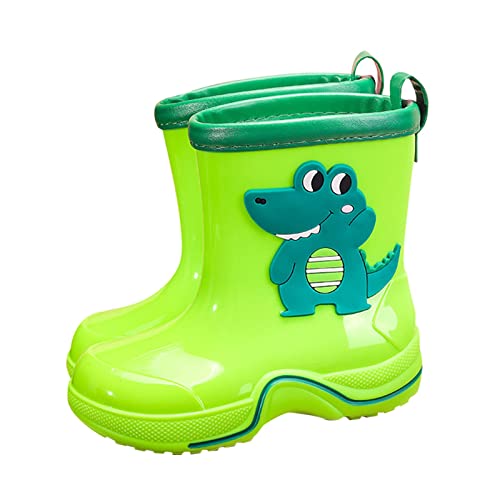 Baby Rain Boots Children's Dinosaurs Print Rain Boots Non Slip Children Water Shoes Non Slip Winter Breathable Boots - Main Image