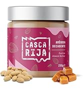 CASCA RIJA: Beurre d'Amande au Praliné 250g | Avec 0,01% de Cannelle Moulue + 0,01% de Gemgibre d...