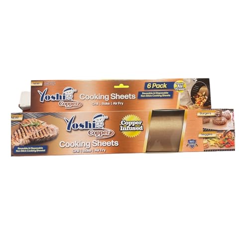 Grill and Bake Mats sheets (Set of 6)