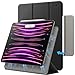 JETech Magnetische Hülle für iPad Pro 12,9 Zoll 2022/2021/2020/2018 (6./5./4./3. Generation), Pencil 2. Generation Aufladung, Schutzhülle Auto Wachen/Schlafen (Schwarz)