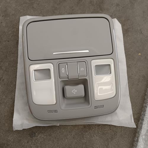 Car Reading Lamp Sunroof Switch for Geely Boyue 2016-2020,Car Interior Overhead Console Dome Light Reading Lamp,C-Medium Gray no Button in The Middle(Normal/C-Medium Gray No Button in The Middle)