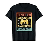 Photo Gallery livello 29 sbloccato fantastico dal 1993 29 ° compleanno di gioco maglietta Photo Gallery livello 29 sbloccato fantastico dal 1993 29 ° compleanno di gioco maglietta