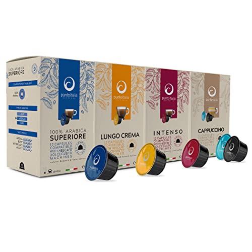 ［Amazon限定ブランド］ Punto Italia Espresso Journey プント・イタリア・エスプレッソ ドルチェグスト互換...