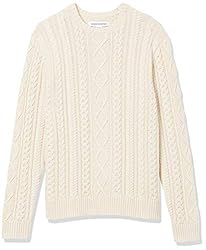 [Amazon Essentials] �ե��å��㡼�ޥ� �������� �����֥�˥å� ���롼�ͥå� 100% ���åȥ� Ĺµ ��� ���եۥ磻�� S