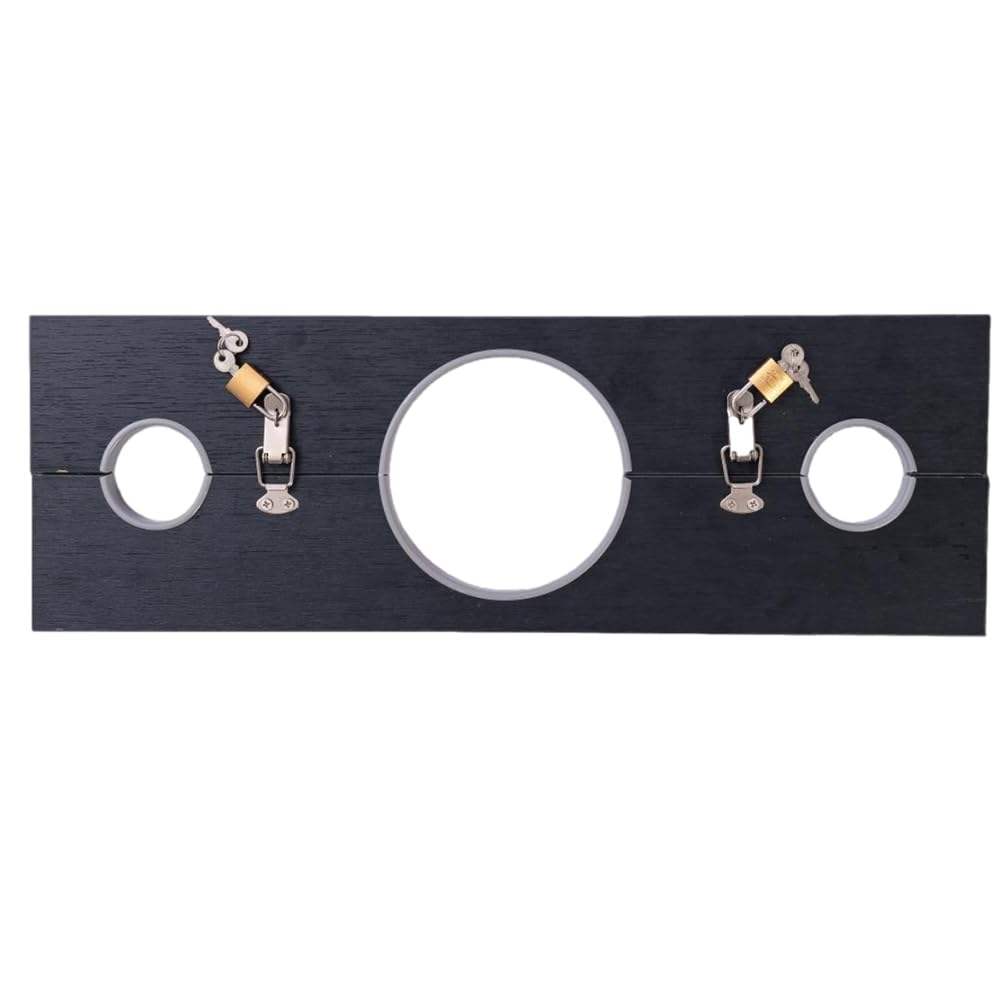 Menottes et collier en bois SM, mobilier sexuel BDSM, jouets sexuels for hommes, femmes et couples