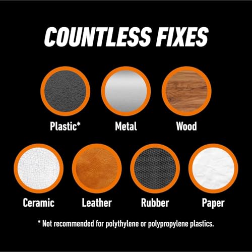 Gorilla Super Glue 2-in-1 Brush & Nozzle, 12g – All Purpose, Fast Setting, Dual Application with Anti-Clog Cap | Ideal for Metal, Ceramics, Leather & More - Image 2