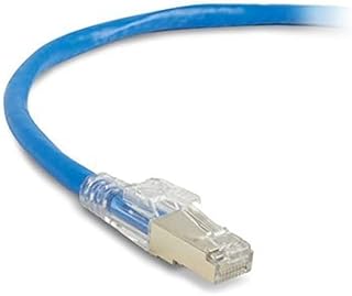 Black Box Corporation 10FT Blue CAT6 250MHZ Patch Cable F/UTP cm Locking SNAGLESS