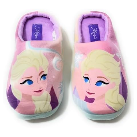Disney Frozen Slippers for Girls with Elsa Motif Cover