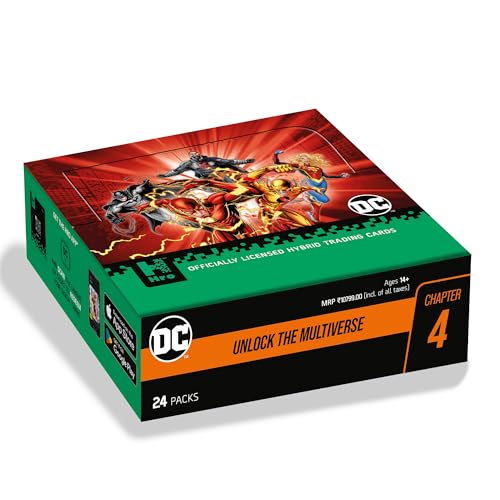 Image of DC | HRO Chapter 4 Hybrid Trading Cards Collection: 24-Pack Mega Booster Box, 168 Cards