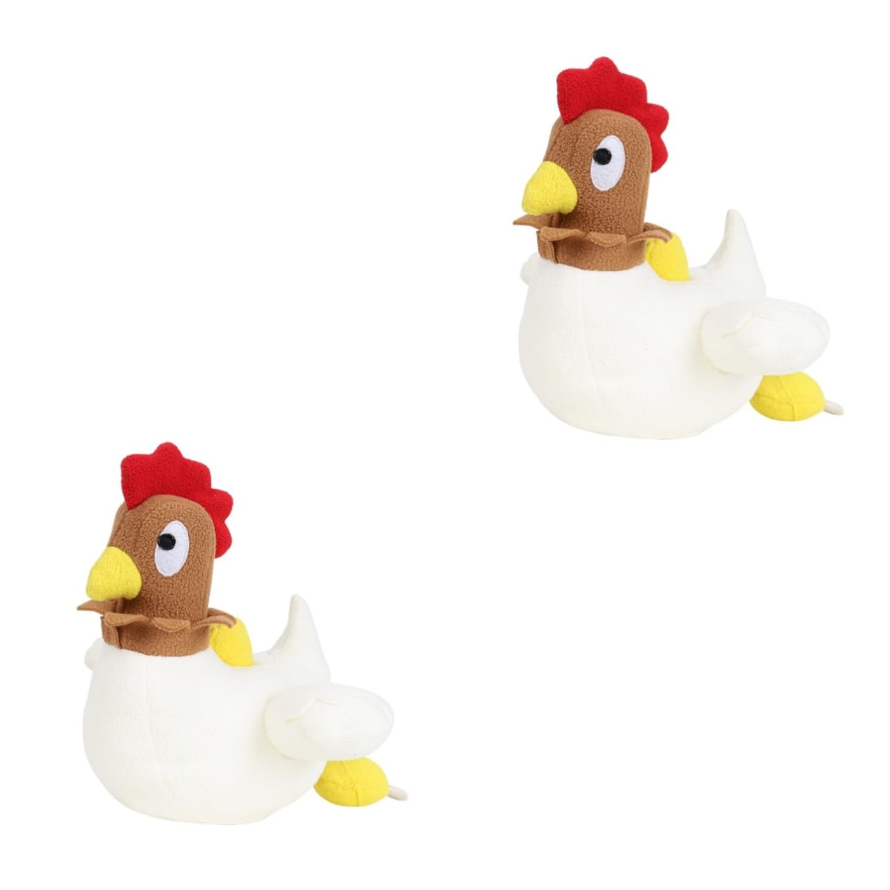 Kisangel 2pièces Jouet Peluche pour Chien Jouet De Décompression Intelligente avec Écoulement De Nourriture pour Animaux De Compagnie Design Drôle Et Attrayant