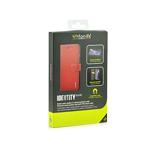 Fonex custodia a libro Identity in similpelle per