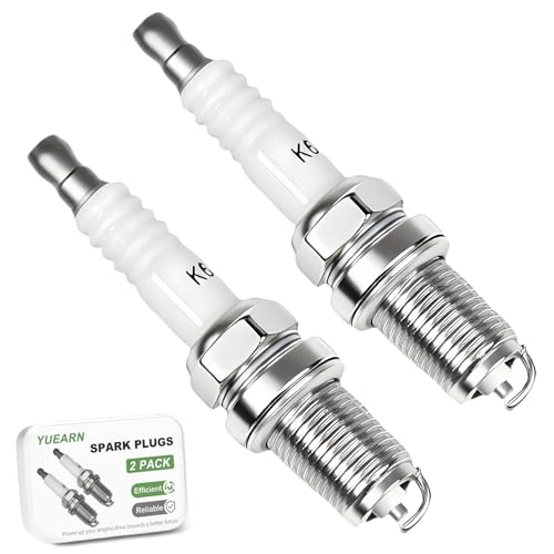 2 Pack RC12YC Spark Plug for Briggs and Stratton 491055S 491055T 491055 692051 792015 for Kohler 12 132 02-S for Champion RC12YC Spark Plugs