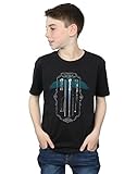 Harry Potter Boys Garrick Ollivander The Wand T-Shirt 12-13 Years Black