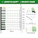 Electric Fence Netting - Chicken Fences for The Yard Semi-Rigid Net for Livestock or Poultry Fence Double Spiked Poultry Netting Fence Electric Portable 35