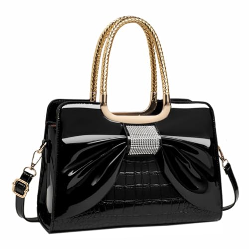 Image of JHVYF Women Tote bag Satchel Purses and Handbags for Women Shoulder Bags Bow Purse