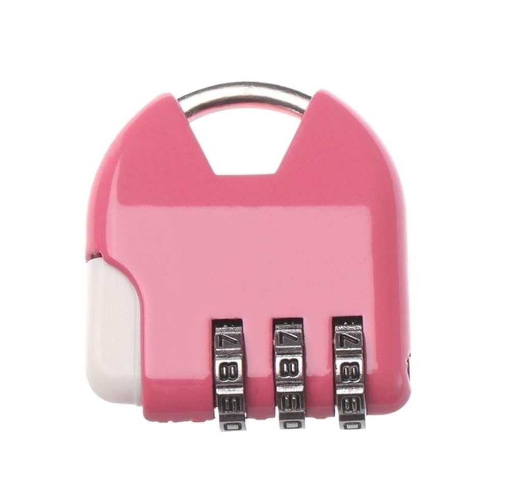 Gnyvzxplq Roze Suitcase Locks, Multicolor Combination Password Lock(Roze)