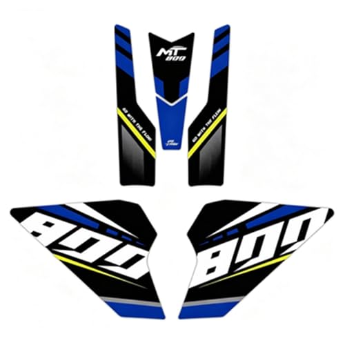 Pegatinas antideslizantes CFMOTO 800MT kit calcomanías de tanque 2022-2024 en color 10