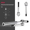 MDF Buck Neurological Hammer + MDF Instruments 128Hz Tuning Fork