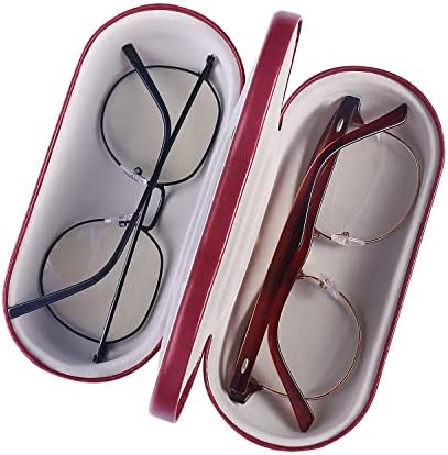 Lot De 2 étuis Rigides De Protection Pour Lunettes, Lunettes De Soleil (rose, Pur), Pure, Rose