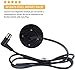 Podoy Electric Recliner Switch Replacement with 2 Button 5 pin Plug Universal Fixed Power Recliner Lift Chair, Stand Sofa with 90 Degree Plug Electric Round Hand Control Handset(2 Pack)