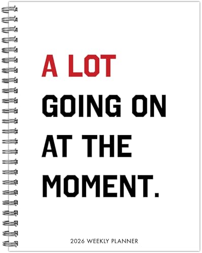 A Lot Going on 2026 6.5 X 8.5 Weekly Monthly Softcover Planner