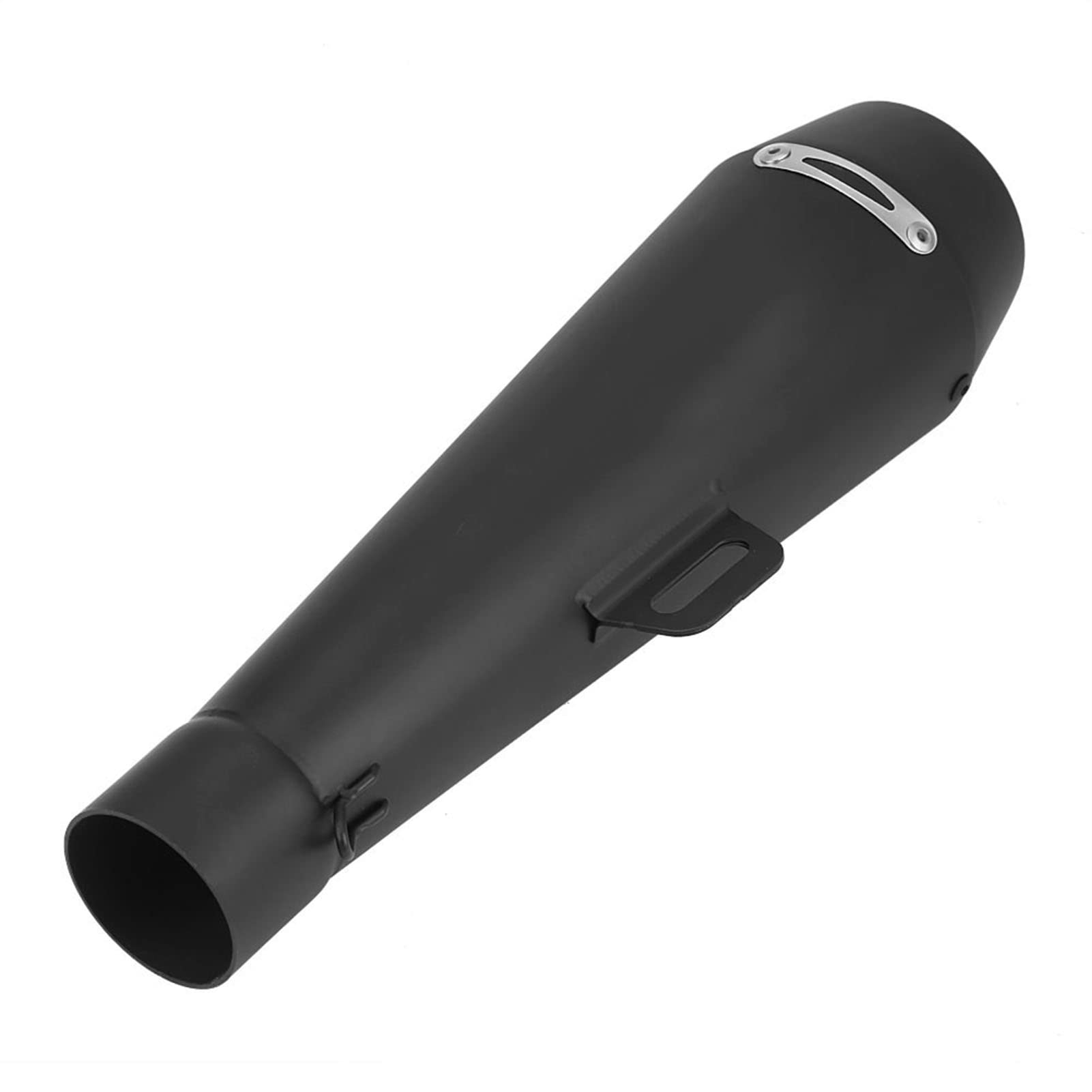 Tubo de escape de motocicleta Qiilu Cola de Escape negro 3pcs para las motocicletas, vehículos todo terreno y scooters con tubos de escape de 35-51 mm de diámetro universal