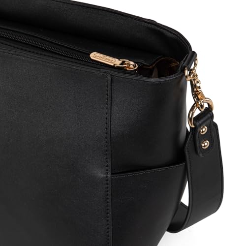 Wrangler Large Crossbody Bag for Women Vegan Leather Cross Body Purse with Guitar Strap4