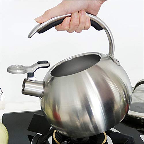 Bouilloire inox 304 compatible induction et gaz grande capacité 3L - 7