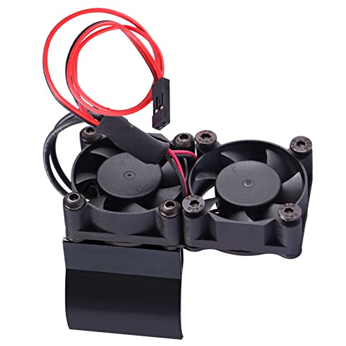 Refroidisseur de moteur RC 540 550 en aluminium noir de haute qualité pour Axial SCX10 D90